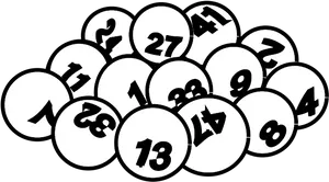 Lottery Balls Cluster.png PNG Image