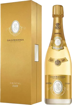 Louis Roederer Cristal2009 Champagne PNG Image