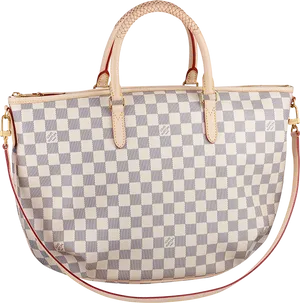 Louis Vuitton Damier Azur Canvas Bag PNG Image