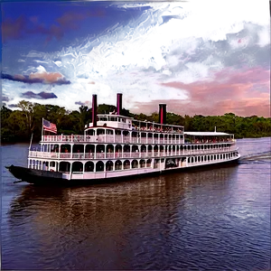 Louisiana Riverboat Png 06122024 PNG Image