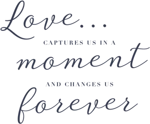 Love Changes Us Forever Quote PNG Image