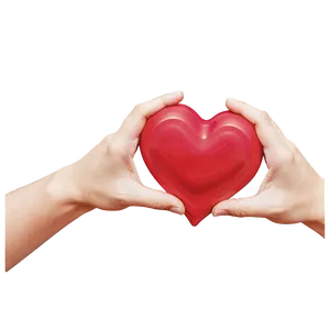 Love Heart Hands Illustration Png Hkl6 PNG Image