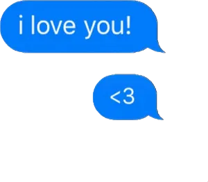 Love Message Heart Emoji Chat PNG Image