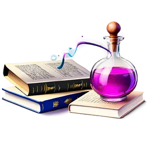 Love Potion On Books Png Yrd PNG Image