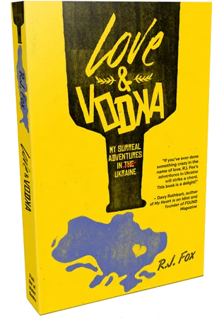 Loveand Vodka Book Cover PNG Image