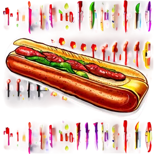 Lovely Food Drawings Png Iec PNG Image