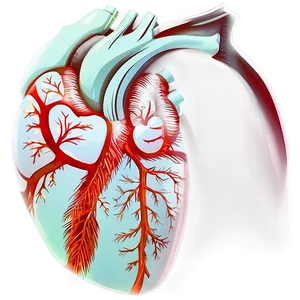 Lovely Heart Illustration Png Rhn PNG Image