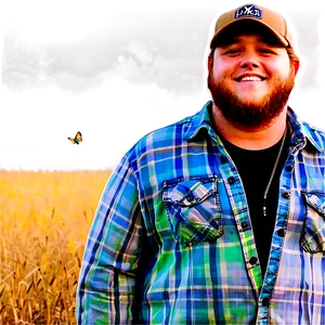 Luke Combs Portrait Png 89 PNG Image