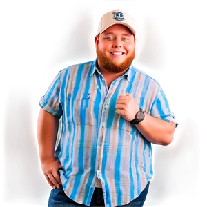 Luke Combs Smiling Png Vlj PNG Image