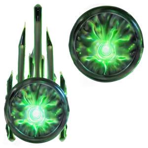 Luminous Green Aura Png Lyc18 PNG Image