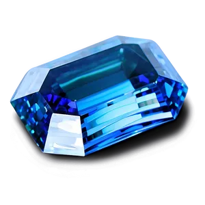 Luminous Sapphire Gem Png Awh PNG Image