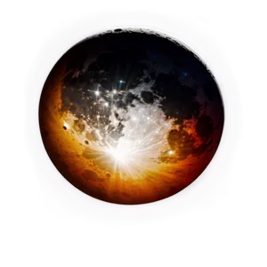 Lunar Eclipse Moon Transparent Png Ysb14 PNG Image