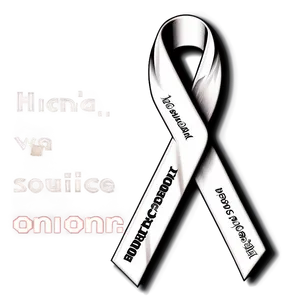 Lung Cancer Ribbon With Quote Png Pbx26 PNG Image