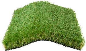 Lush Green Artificial Turf PNG Image