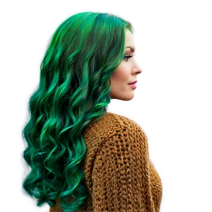 Lush Green Hair Forest Png Peo PNG Image