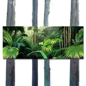 Lush Palmera Forest Png Wmj PNG Image