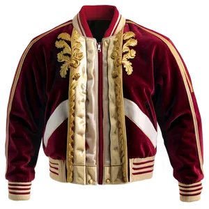 Luxe Velvet Bomber Jacket Png 14 PNG Image