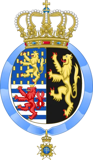 Luxembourg_ Coat_of_ Arms PNG Image