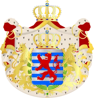 Luxembourg_ Coat_of_ Arms PNG Image