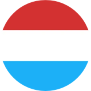 Luxembourg Flag Graphic PNG Image