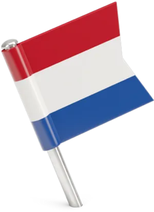 Luxembourg Flag Graphic PNG Image