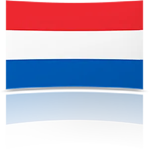 Luxembourg Flag Reflection PNG Image