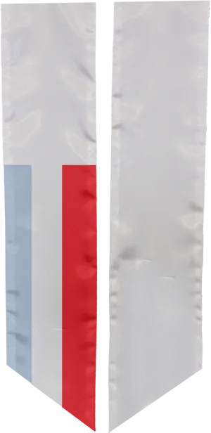 Luxembourg Flag Vertical Ribbons PNG Image