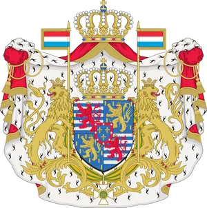 Luxembourg_ Grand_ Ducal_ Coat_of_ Arms PNG Image