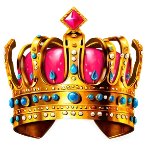 Luxurious Golden Crown Png 73 PNG Image