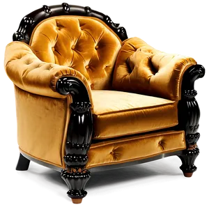 Luxurious King's Lounge Chair Png Lmn PNG Image