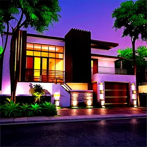 Luxurious Mansion Png 06252024 PNG Image