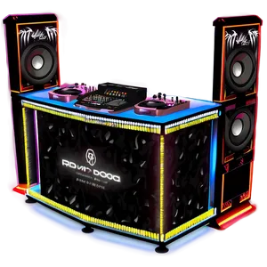 Luxury Dj Booth Png 06132024 PNG Image