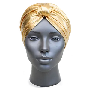 Luxury Gold-threaded Turban Png Aue42 PNG Image