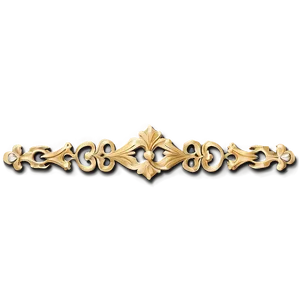 Luxury Gold Trim Border Png Gtt PNG Image