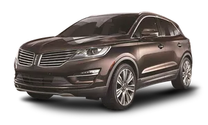 Luxury Lincoln S U V Profile View PNG Image