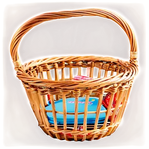 Luxury Shopping Basket Png Pqc55 PNG Image