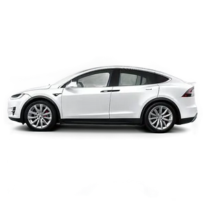 Luxury Tesla Model X Suv Png 3 PNG Image