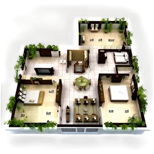 Luxury Villa Floor Plan Png Idg PNG Image