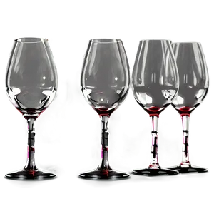 Luxury Wine Tasting Glasses Png Rno65 PNG Image