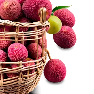 Lychee Harvest Basket Png 74 PNG Image