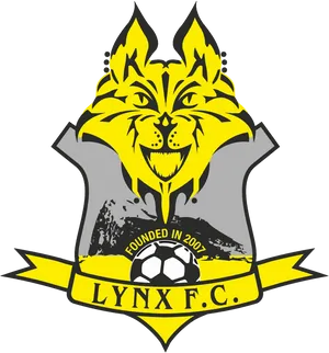 Lynx F C Soccer Emblem PNG Image