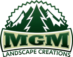 M G M Landscape Creations Logo PNG Image