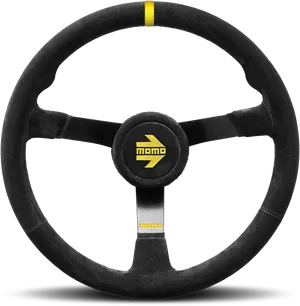 M O M O Racing Steering Wheel PNG Image