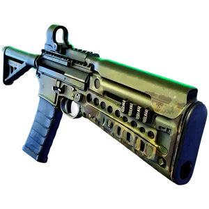 M16 Rifle Model Png 29 PNG Image