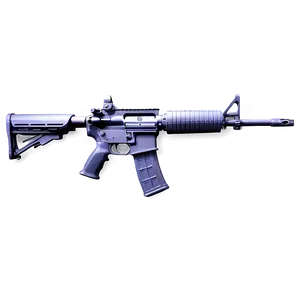 M16 Rifle Transparent Background Png Mpv PNG Image