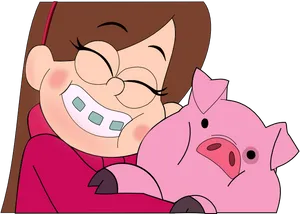 Mabeland Waddles Gravity Falls PNG Image