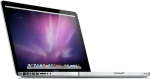 Mac Book Pro Side View PNG Image