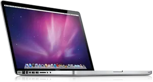 Mac Book Pro Side View PNG Image