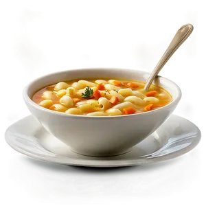 Macaroni Soup Comfort Food Png Ncj43 PNG Image