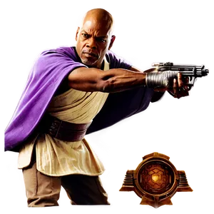 Mace Windu Character Art Png 06242024 PNG Image